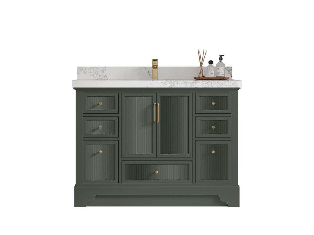 Alys 48 in. W x 22 in. D Single Sink Bathroom Vanity