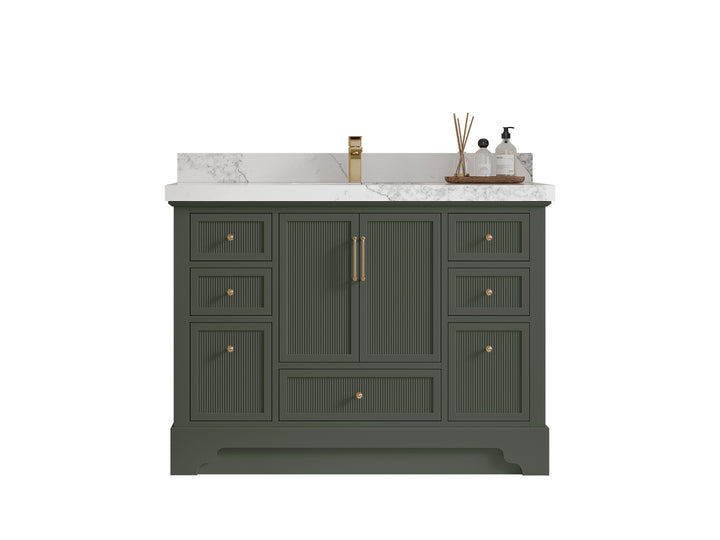Alys 48 in. W x 22 in. D Single Sink Bathroom Vanity - photo 1