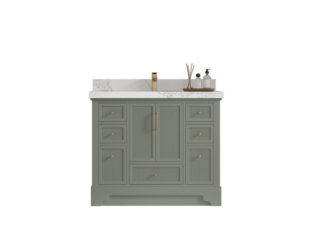 Alys 42 in. W x 22 in. D Single Sink Bathroom Vanity