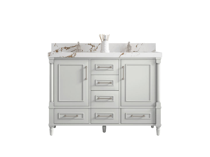 Aberdeen 48 in. W x 22 in. D Double Sink Bathroom Vanity - photo 1