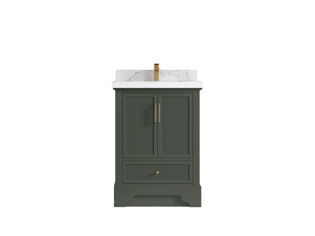 Alys 24 in. W x 22 in. D Single Sink Bathroom Vanity