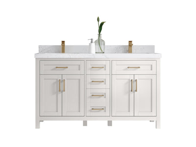 Cambridge 60 in. W x 22 in. D Double Sink Bathroom Vanity