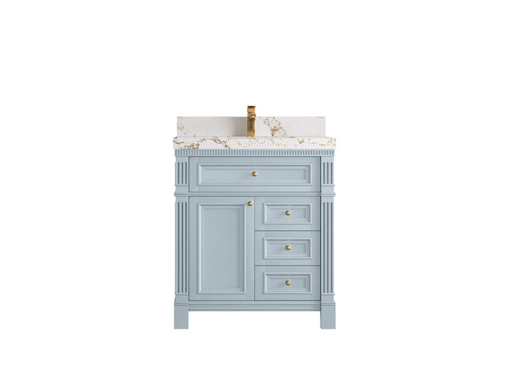 Paris 30 in. W x 22 in. D Single Sink Bathroom Vanity - photo 1