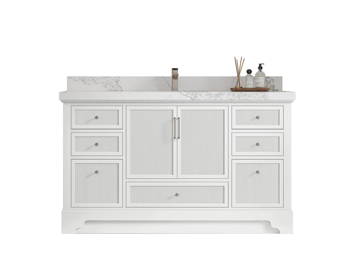 Alys 60 in. W x 22 in. D Single Sink Bathroom Vanity - photo 1