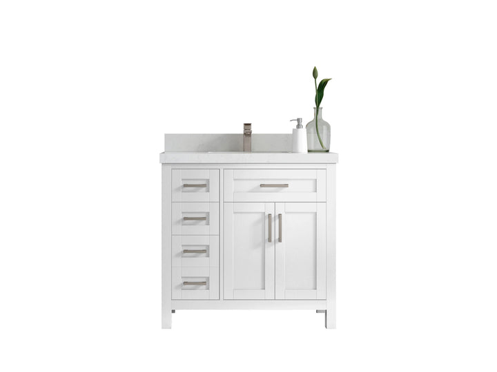 Cambridge 36 in. W x 22 in. D Single Center Sink Bathroom vanity - photo 1