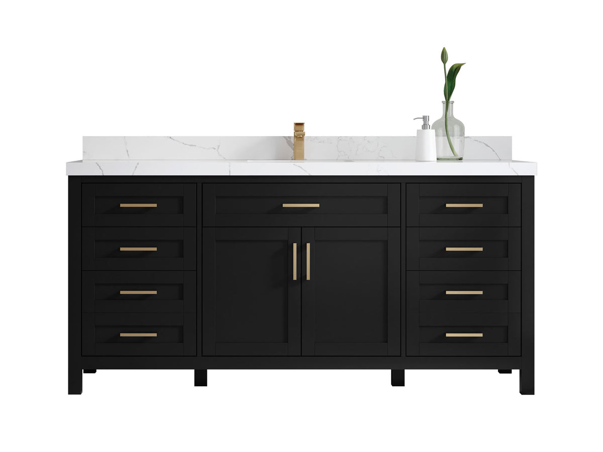 Cambridge 72 in. W x 22 in. D Single Sink Bathroom Vanity