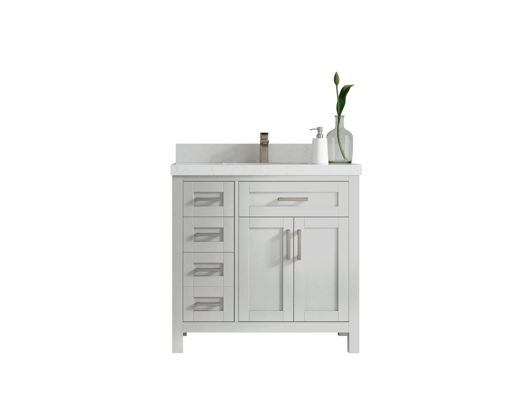 Cambridge 36 in. W x 22 in. D Single Center Sink Bathroom vanity