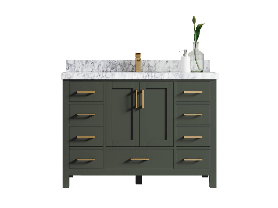 Malibu 48 in. W x 22 in. D Single Sink Bathroom Vanity