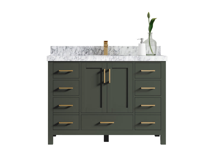 Malibu 48 in. W x 22 in. D Single Sink Bathroom Vanity - photo 1