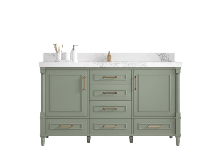 Aberdeen 60 in. W x 22 in. D Single Sink Bathroom Vanity - photo 1