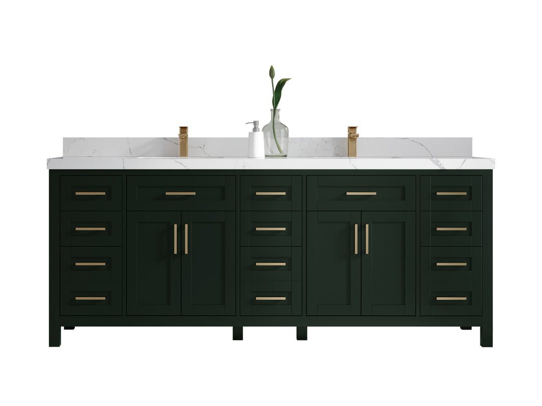 Cambridge 84 in. W x 22 in. D Double Sink Bathroom Vanity