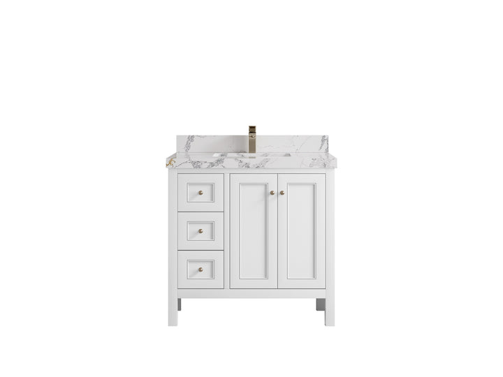 Nashville 36 in. W x 22 in. D Center Sink Bathroom Vanity - photo 1