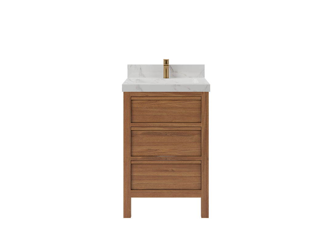 Teak_24 - Single Sink - Bathroom Vanity size 20 - 29 IN - photo 4