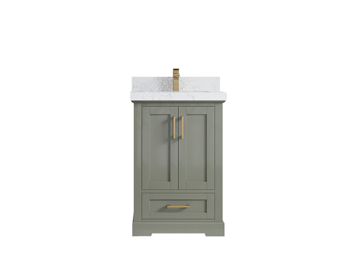 Boston 24 in. W x 22 in. D Single Sink Bathroom Vanity - photo 1