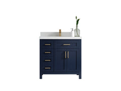 Cambridge 36 in. W x 22 in. D Single Center Sink Bathroom vanity - photo 1