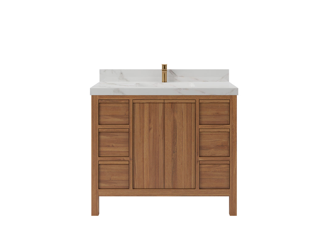 Teak_42 - Single Sink - Bathroom Vanity size 40 - 49 IN - photo 7