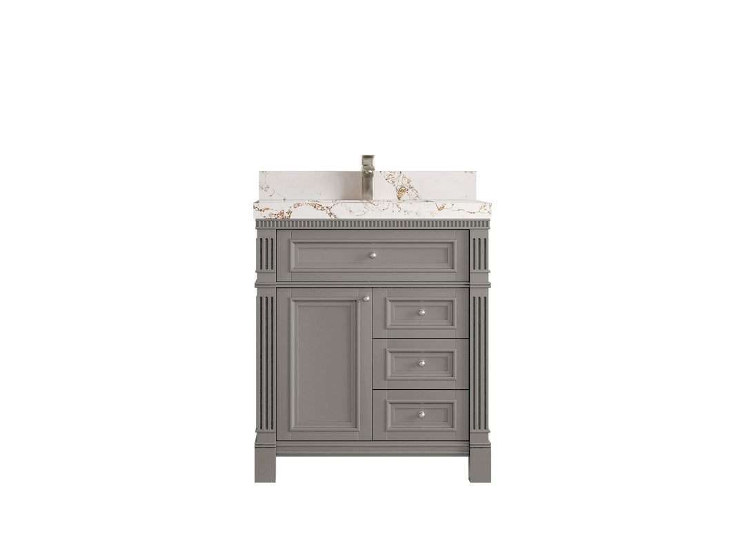 Paris 30 in. W x 22 in. D Single Sink Bathroom Vanity