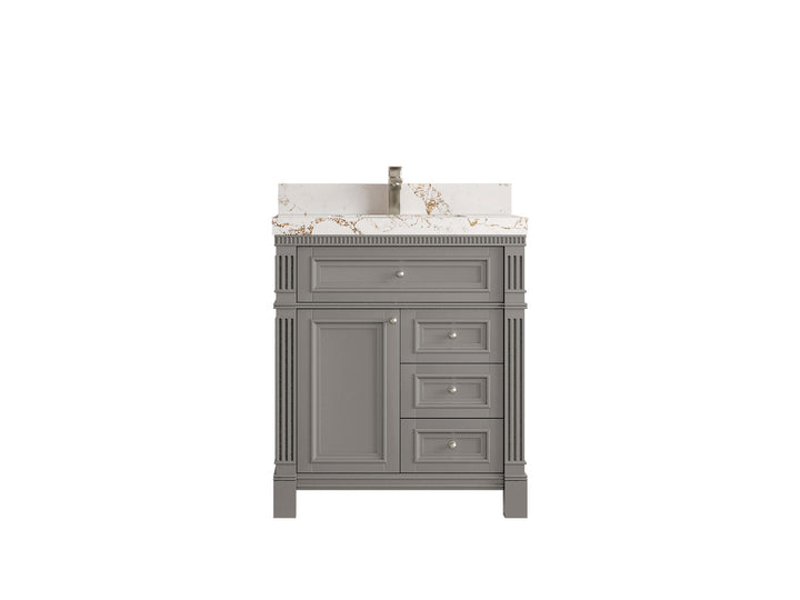 Paris 30 in. W x 22 in. D Single Sink Bathroom Vanity - photo 1