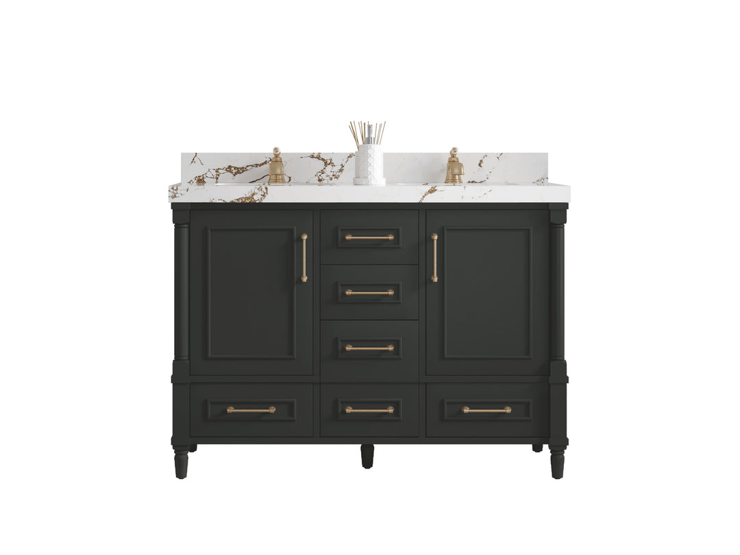 Aberdeen 48 in. W x 22 in. D Double Sink Bathroom Vanity
