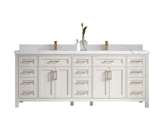 Cambridge 84 in. W x 22 in. D Double Sink Bathroom Vanity - photo 1