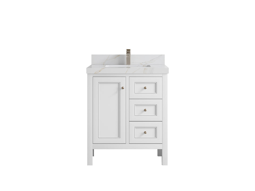Nashville 30 in. W x 22 in. D Single Sink Bathroom Vanity