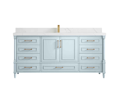 Aberdeen 72 in. W x 22 in. D Single Sink Bathroom Vanity