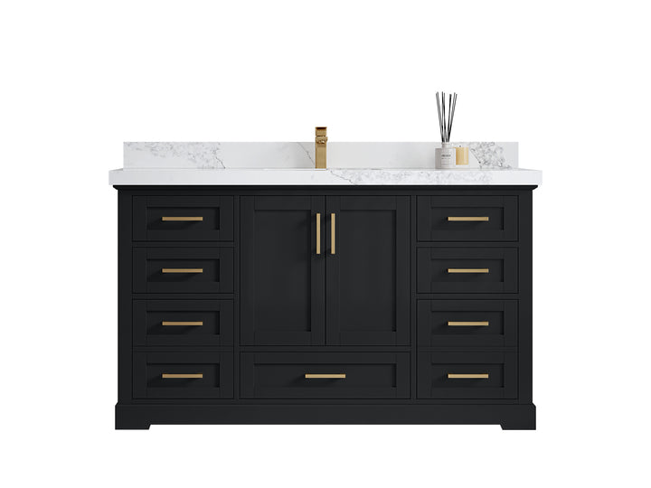 Boston 60 in. W x 22 in. D Single Sink Bathroom Vanity - photo 1
