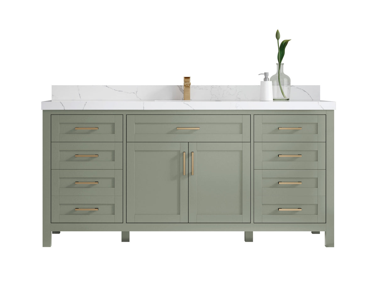 Cambridge 72 in. W x 22 in. D Single Sink Bathroom Vanity