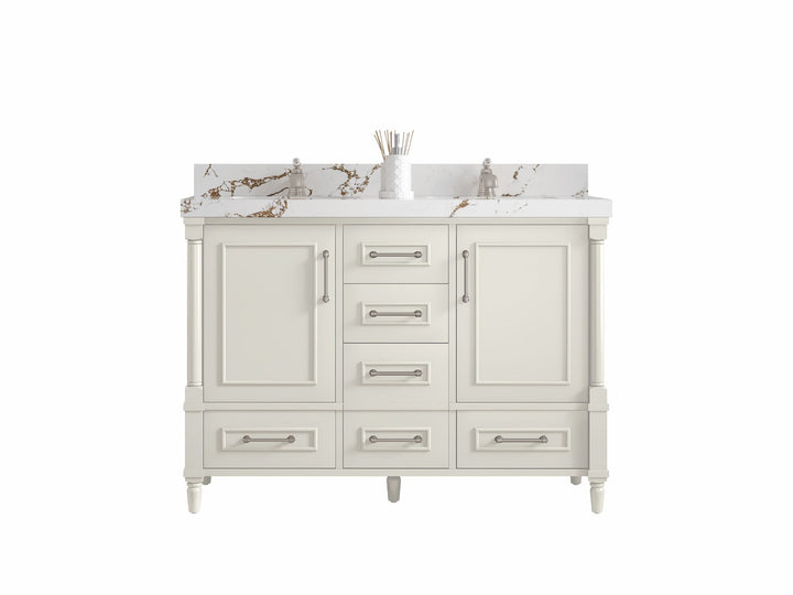 Aberdeen 48 in. W x 22 in. D Double Sink Bathroom Vanity - photo 1