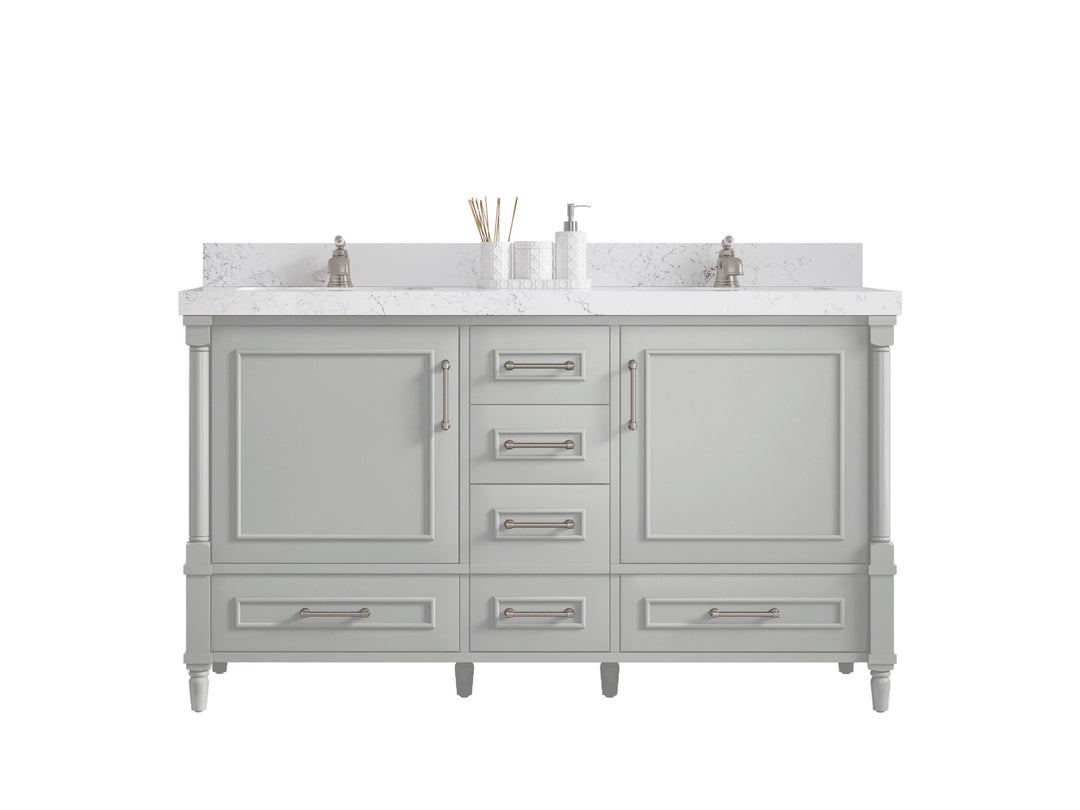 Aberdeen 60 in. W x 22 in. D Double Sink Bathroom Vanity