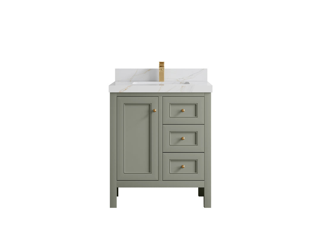 Nashville 30 in. W x 22 in. D Single Sink Bathroom Vanity