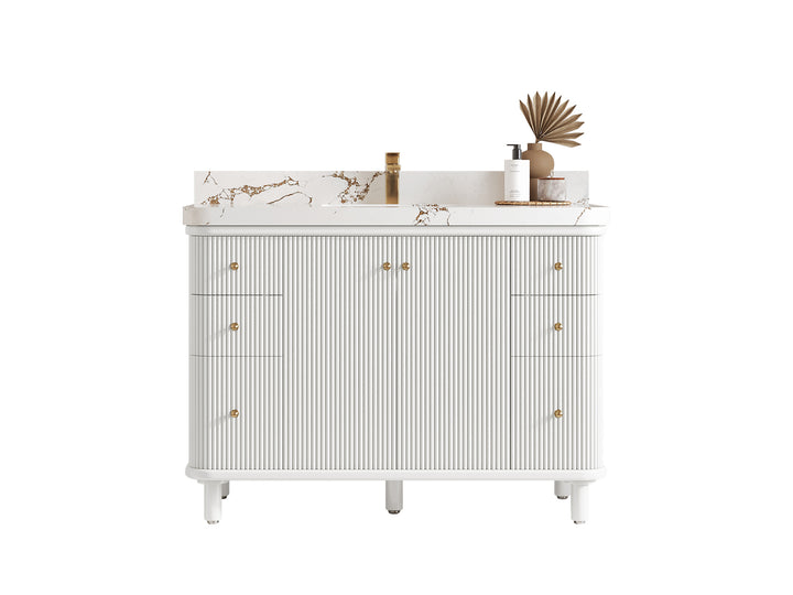 Miami 48 in. W x 22 in. D Single Sink Bathroom Vanity - photo 1