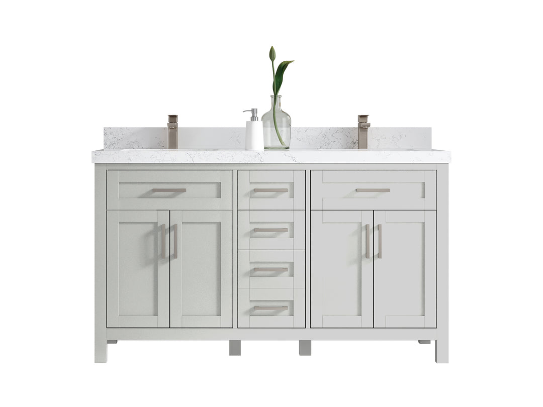 Cambridge 60 in. W x 22 in. D Double Sink Bathroom Vanity