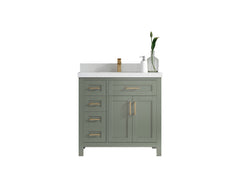 Cambridge 36 in. W x 22 in. D Single Center Sink Bathroom vanity - photo 1