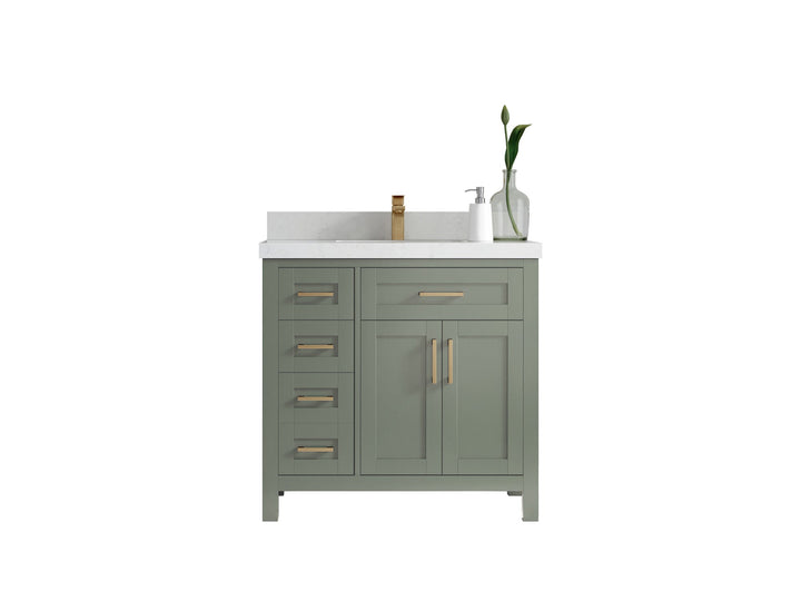 Cambridge 36 in. W x 22 in. D Single Center Sink Bathroom vanity - photo 1