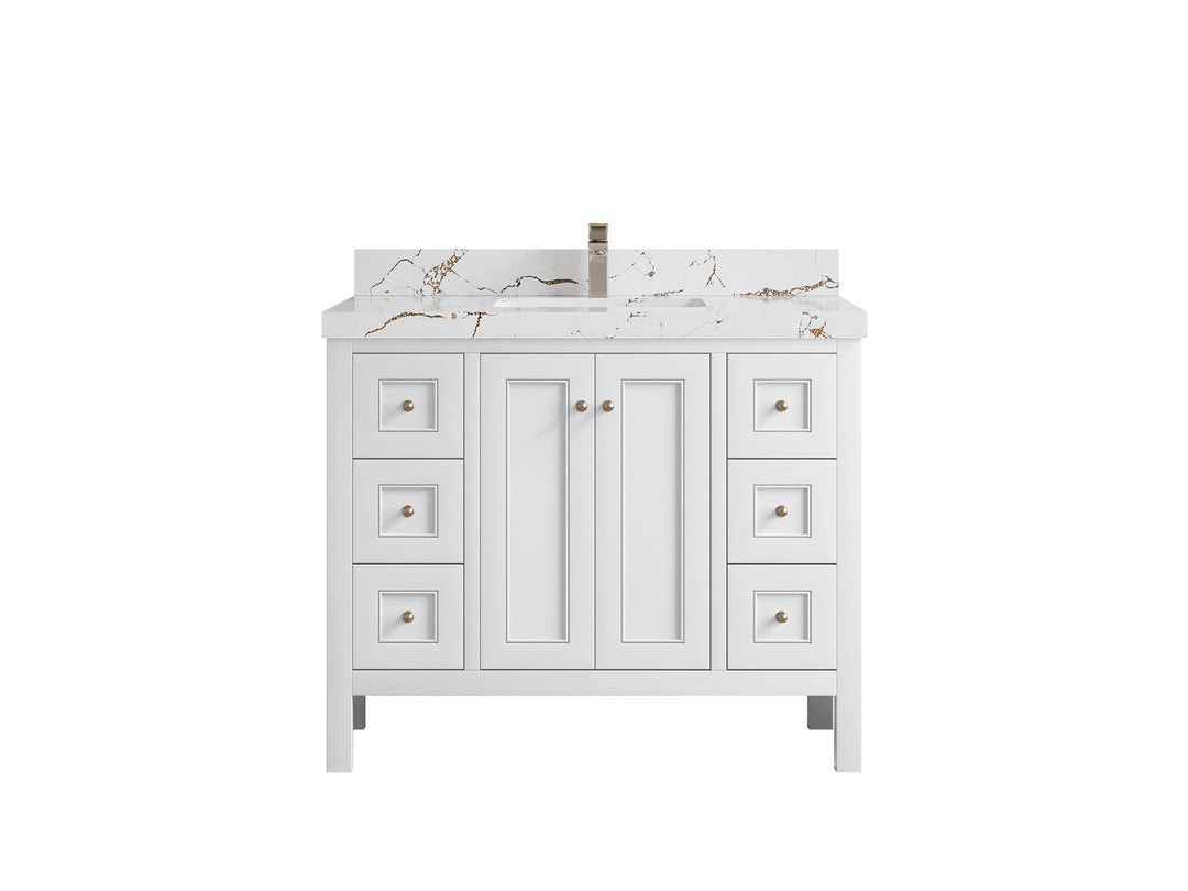 Nashville 42 in. W x 22 in. D Single Sink Bathroom Vanity