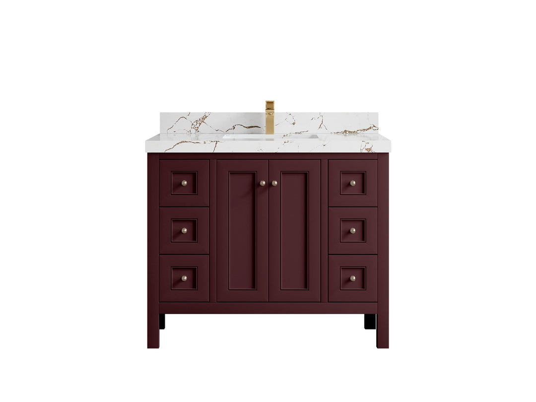 Nashville 42 in. W x 22 in. D Single Sink Bathroom Vanity
