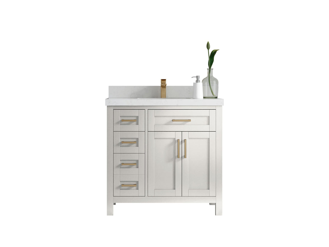 Cambridge 36 in. W x 22 in. D Single Center Sink Bathroom vanity