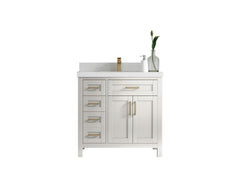 Cambridge 36 in. W x 22 in. D Single Center Sink Bathroom vanity - photo 1