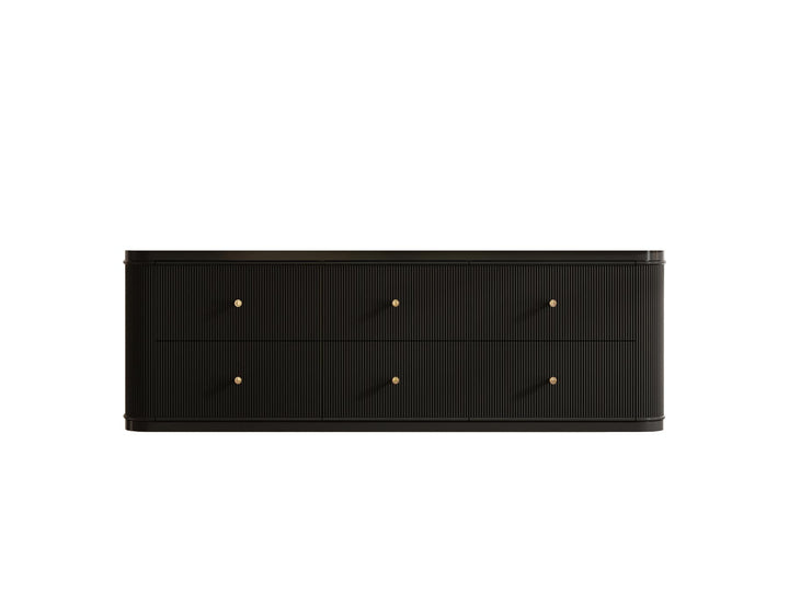 Hampton Floating 60 in. W x 22 in. D Double Sink Bathroom Vanity - photo 6