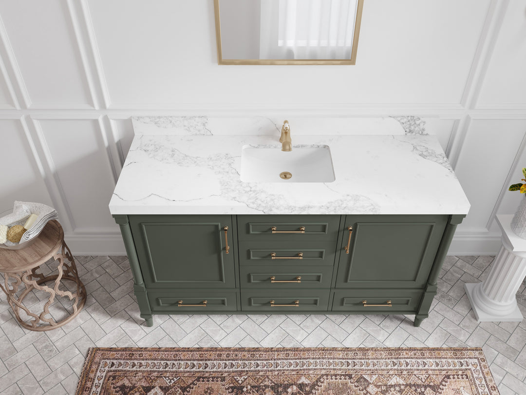 Aberdeen 60 in. W x 22 in. D Single Sink Bathroom Vanity