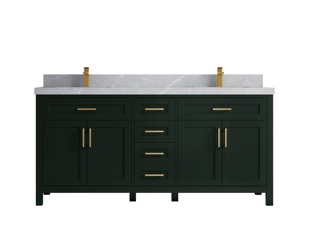 Cambridge 72 in. W x 22 in. D Double Sink Bathroom Vanity