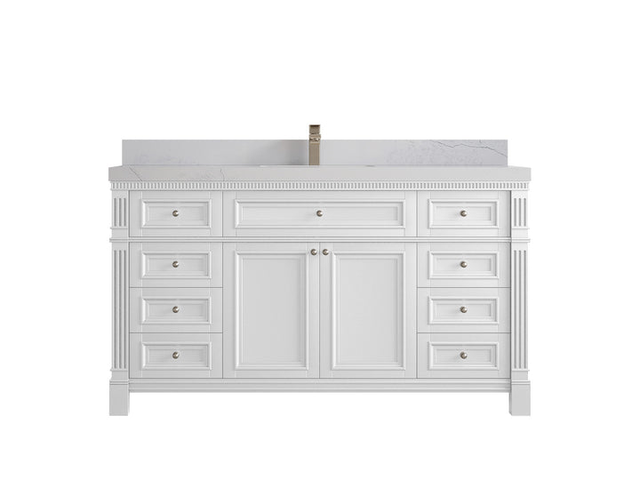 Paris 60 in. W x 22 in. D Single Sink Bathroom Vanity - photo 1