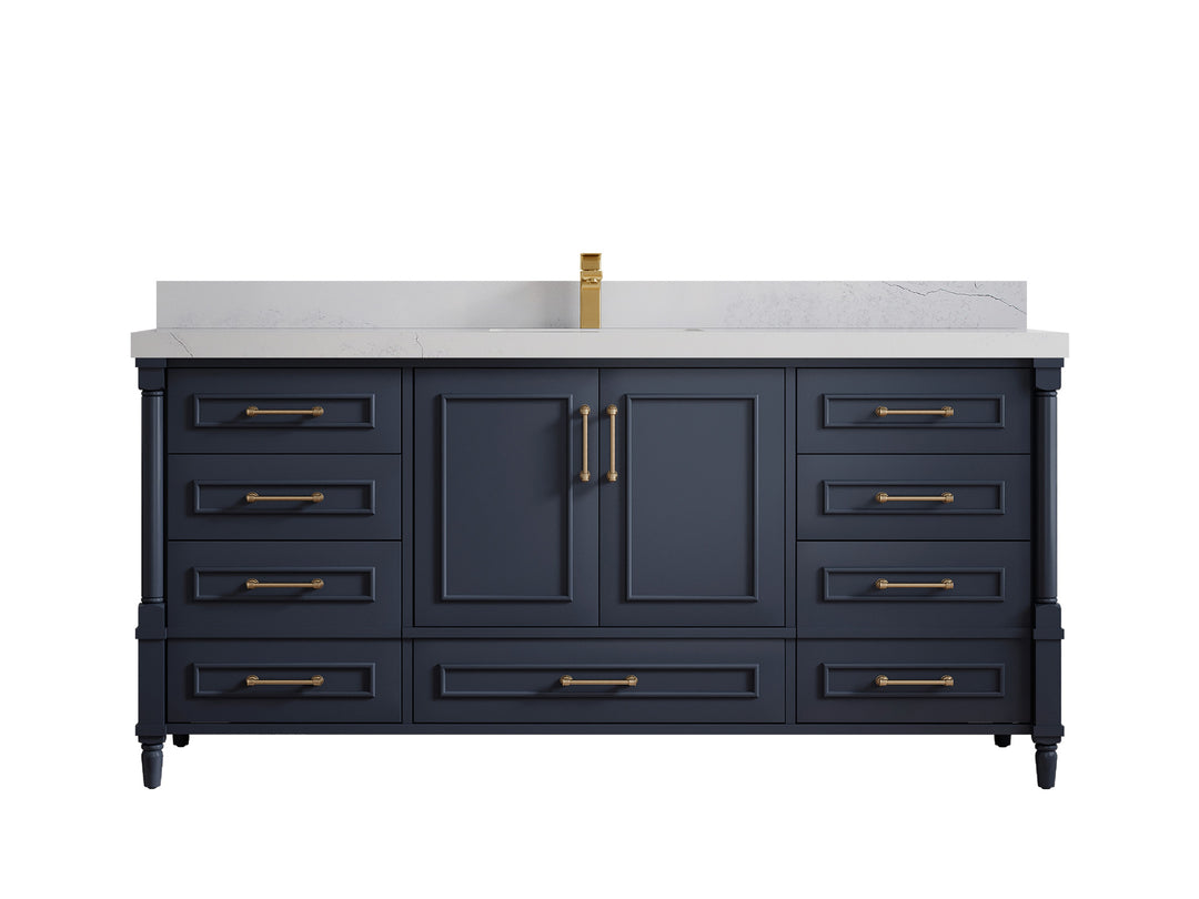 Aberdeen 72 in. W x 22 in. D Single Sink Bathroom Vanity