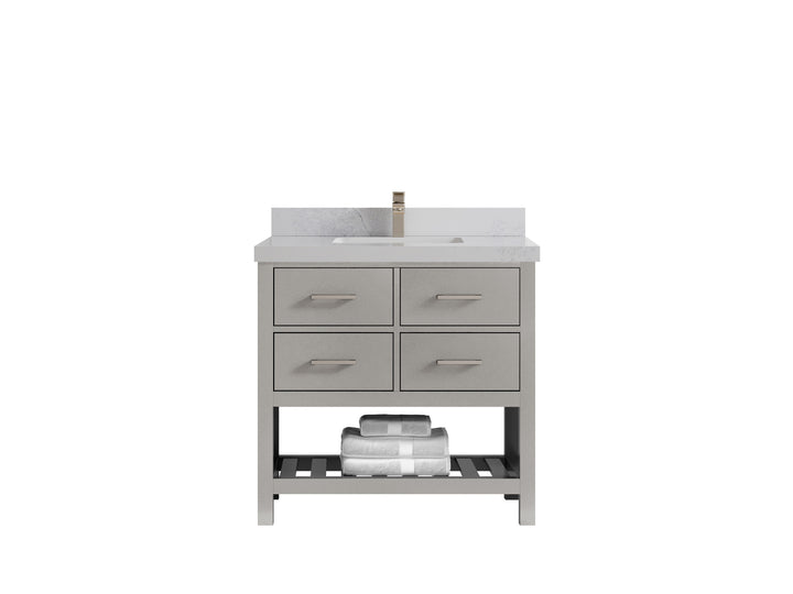 Parker 36 in. W x 22 in. D Single Sink Bathroom Vanity - photo 1