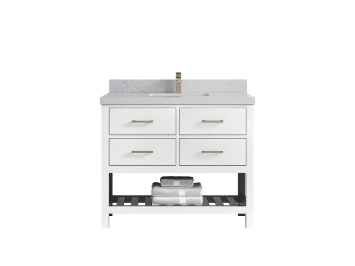 Parker 42 in. W x 22 in. D Single Sink Bathroom Vanity - photo 1