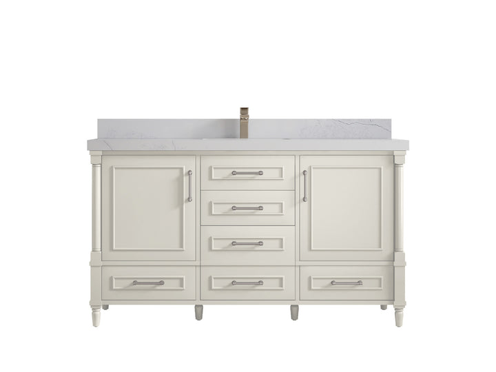 Aberdeen 60 in. W x 22 in. D Single Sink Bathroom Vanity - photo 1