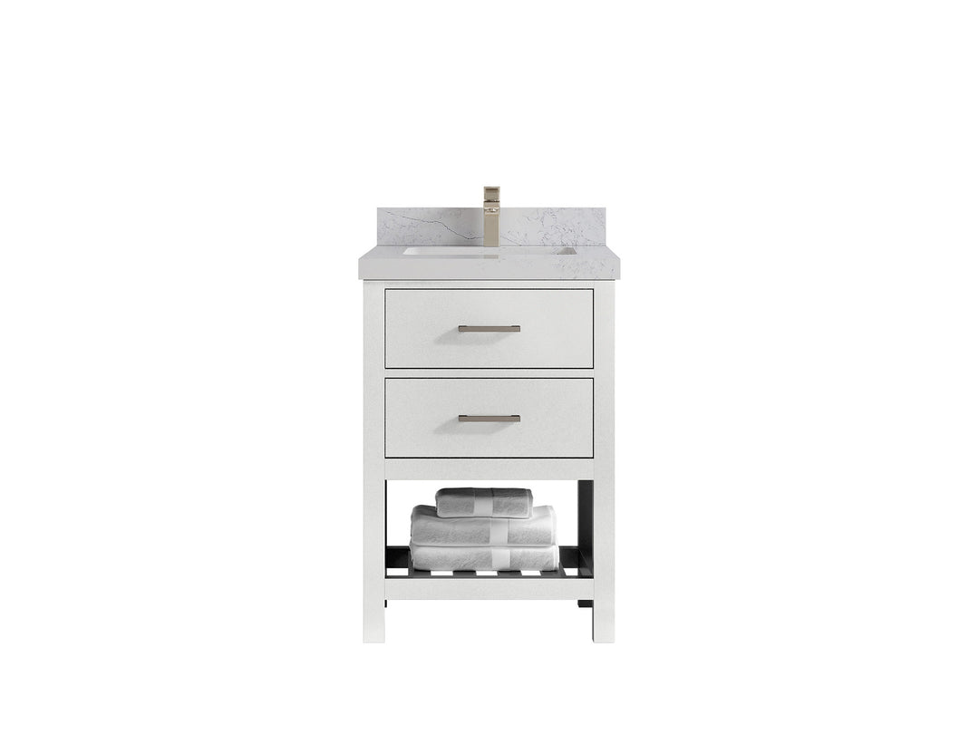 Parker 24 in. W x 22 in. D Single Sink Bathroom Vanity