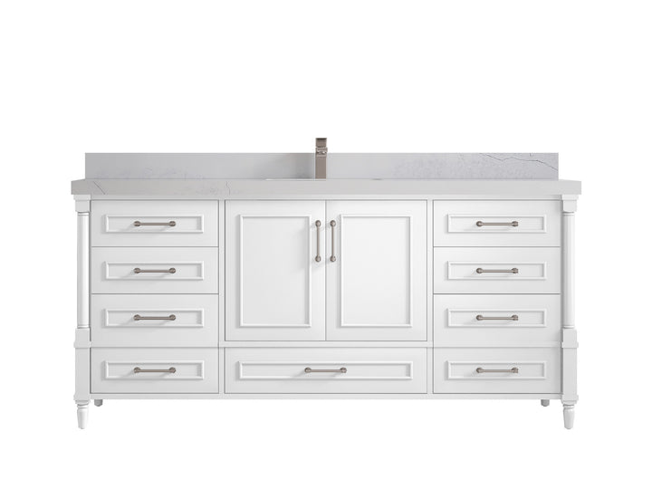 Aberdeen 72 in. W x 22 in. D Single Sink Bathroom Vanity - photo 1