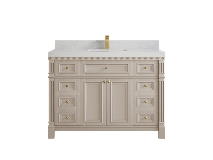 Paris 48 in. W x 22 in. D Single Sink Bathroom Vanity - photo 1